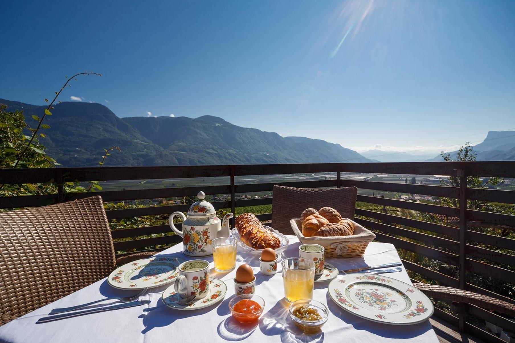 Biedermannhof Otel Tscherms Dış mekan fotoğraf