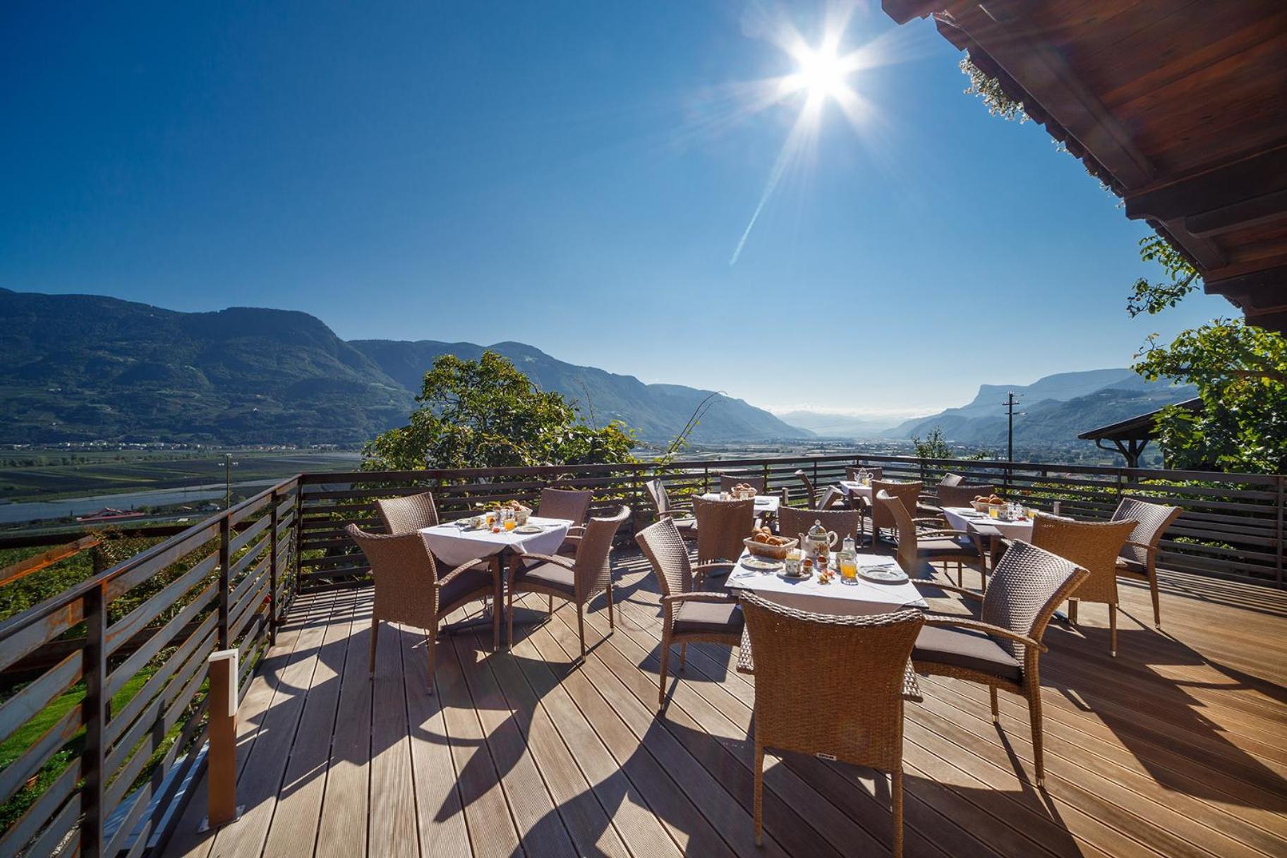 Biedermannhof Otel Tscherms Dış mekan fotoğraf